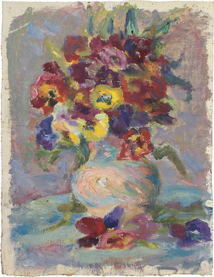 Свешников Иван Иванович. Цветочный натюрморт в вазе